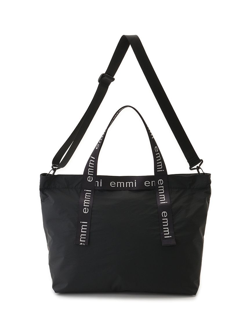 emmi atelier「【10th】【ONLINE限定カラー】emmiロゴビッグトートバッグ」|トートバッグ|