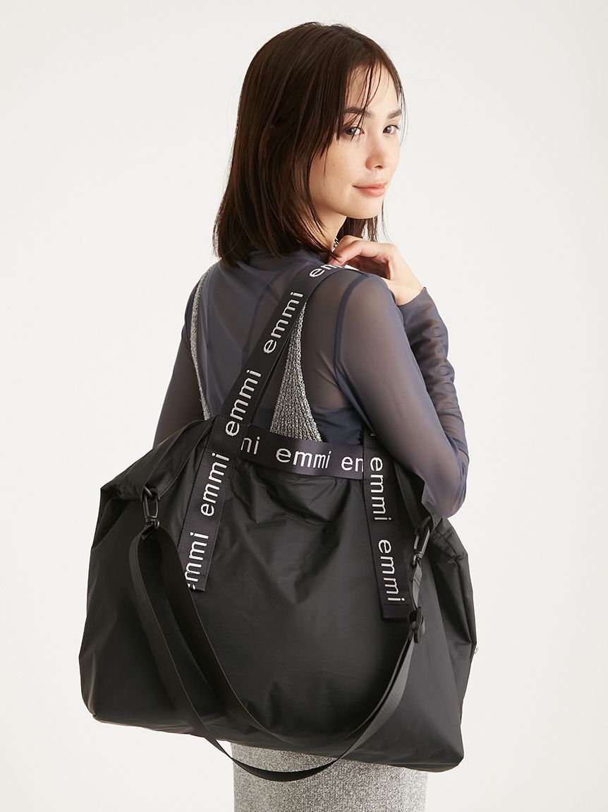 emmi atelier「【10th】【ONLINE限定カラー】emmiロゴビッグトートバッグ」|トートバッグ|