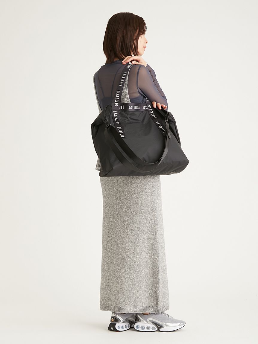 emmi atelier「【10th】【ONLINE限定カラー】emmiロゴビッグトートバッグ」|トートバッグ|