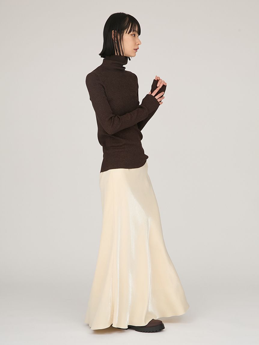 emmi atelier「シアータートルネックトップス」|Tシャツ・カットソー|