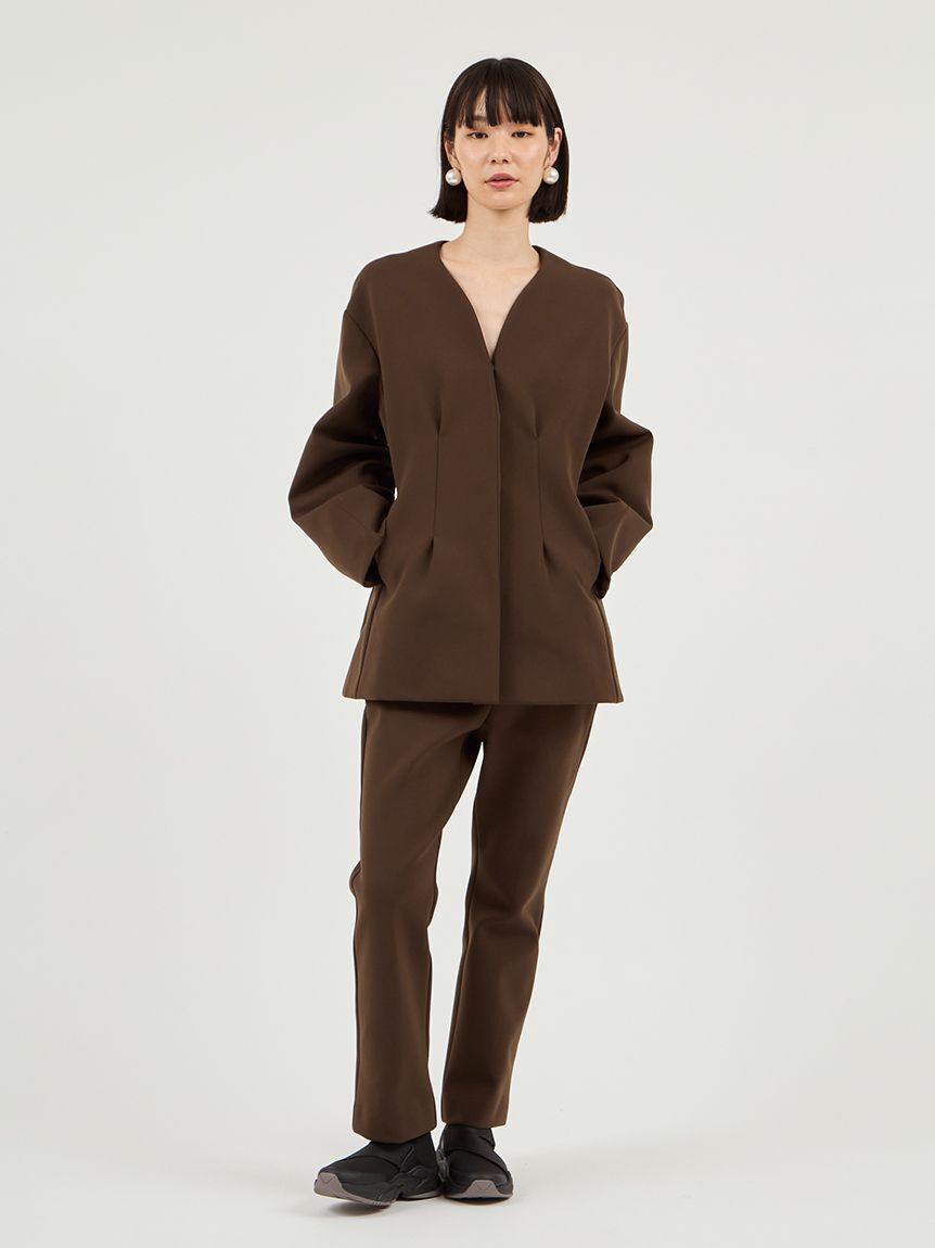emmi atelier「【セットアップ対応】【金子綾 for emmi】トラウザーズパンツ」|チノ|