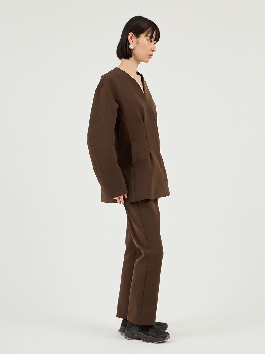 emmi atelier「【セットアップ対応】【金子綾 for emmi】トラウザーズパンツ」|チノ|