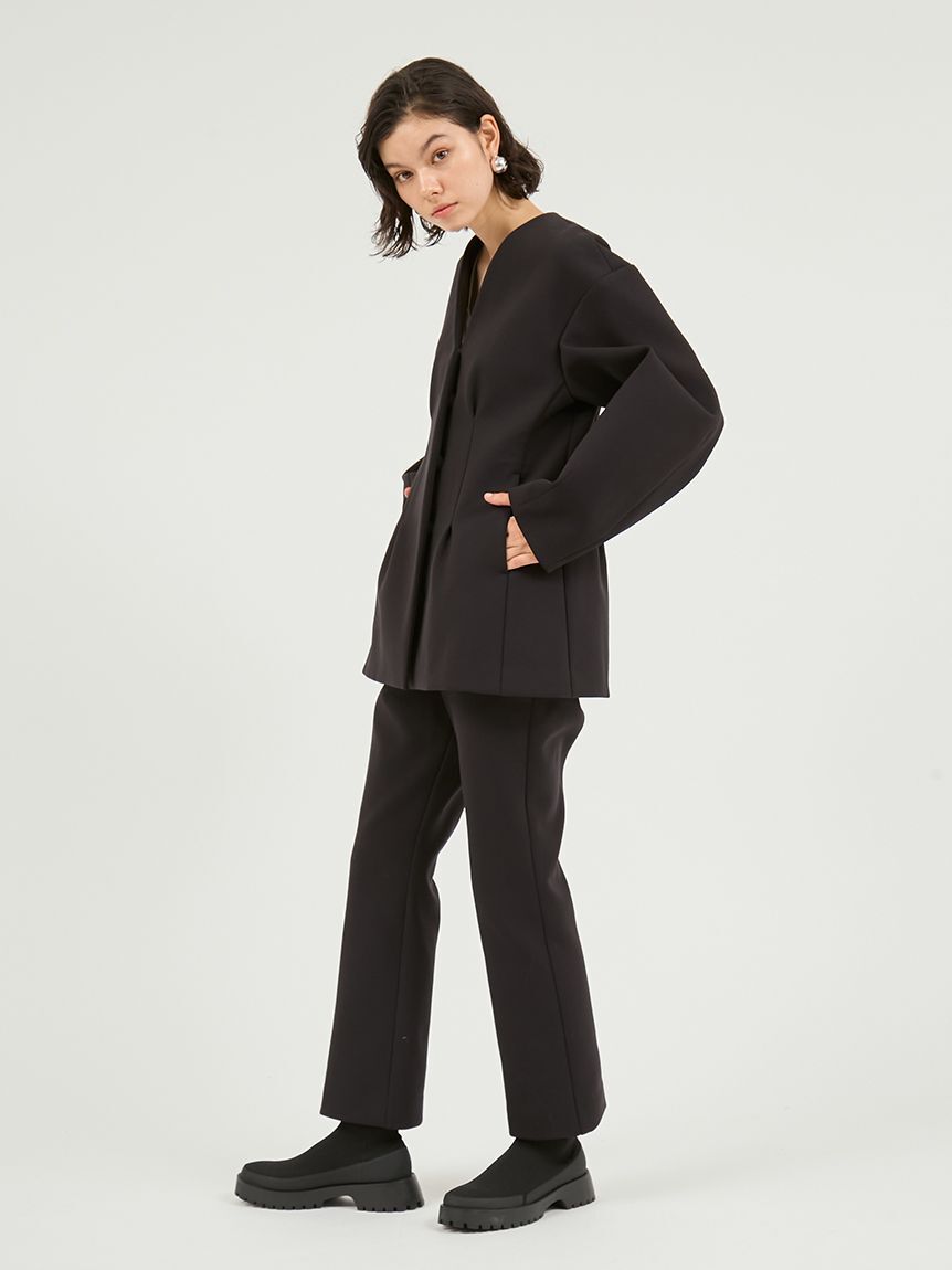 emmi atelier「【セットアップ対応】【金子綾 for emmi】トラウザーズパンツ」|チノ|