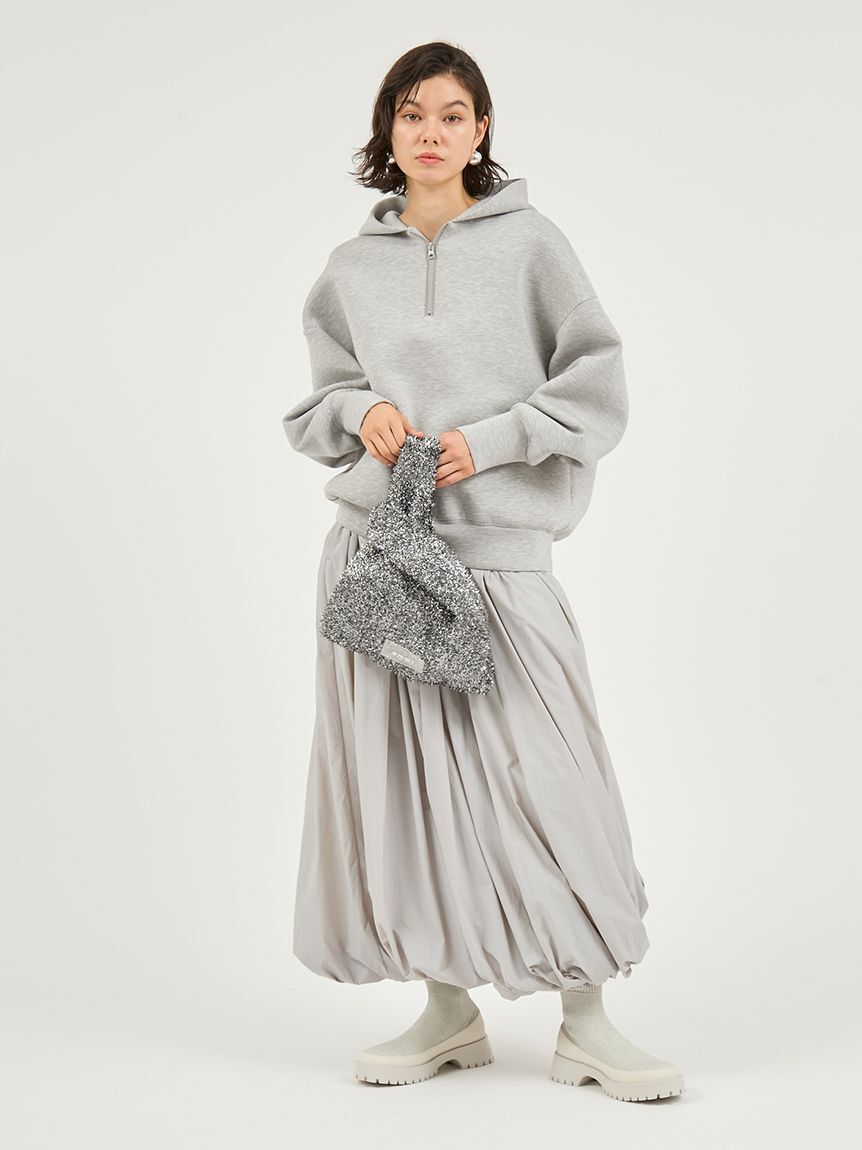 emmi atelier「【NEW YEAR'S SPECIAL ITEM】ダンボールフーディ&times;スカートセット」|ワンピース|