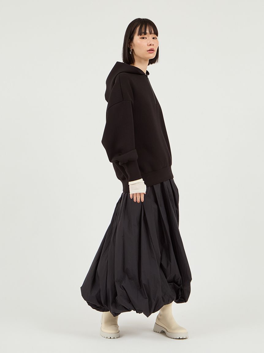 emmi atelier「【NEW YEAR'S SPECIAL ITEM】ダンボールフーディ&times;スカートセット」|ワンピース|