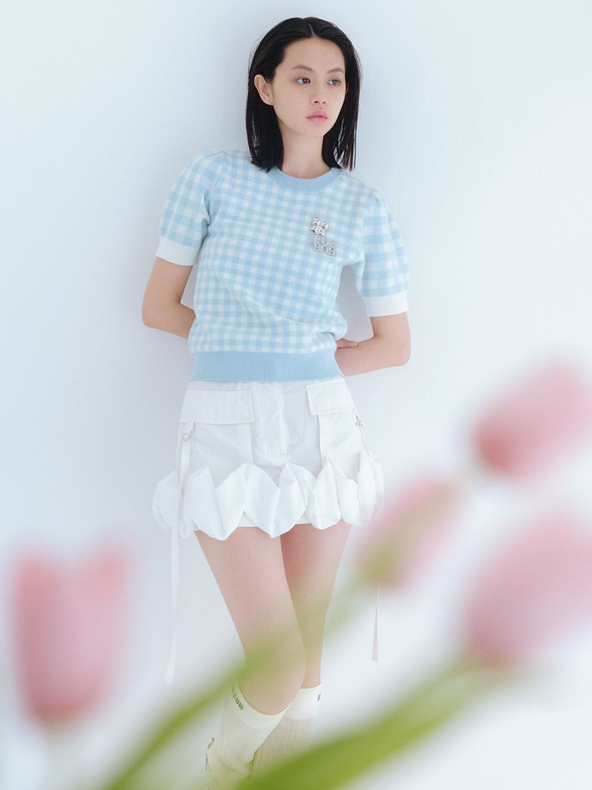 FURFUR「フリルカーゴミニスカート」|スカート|