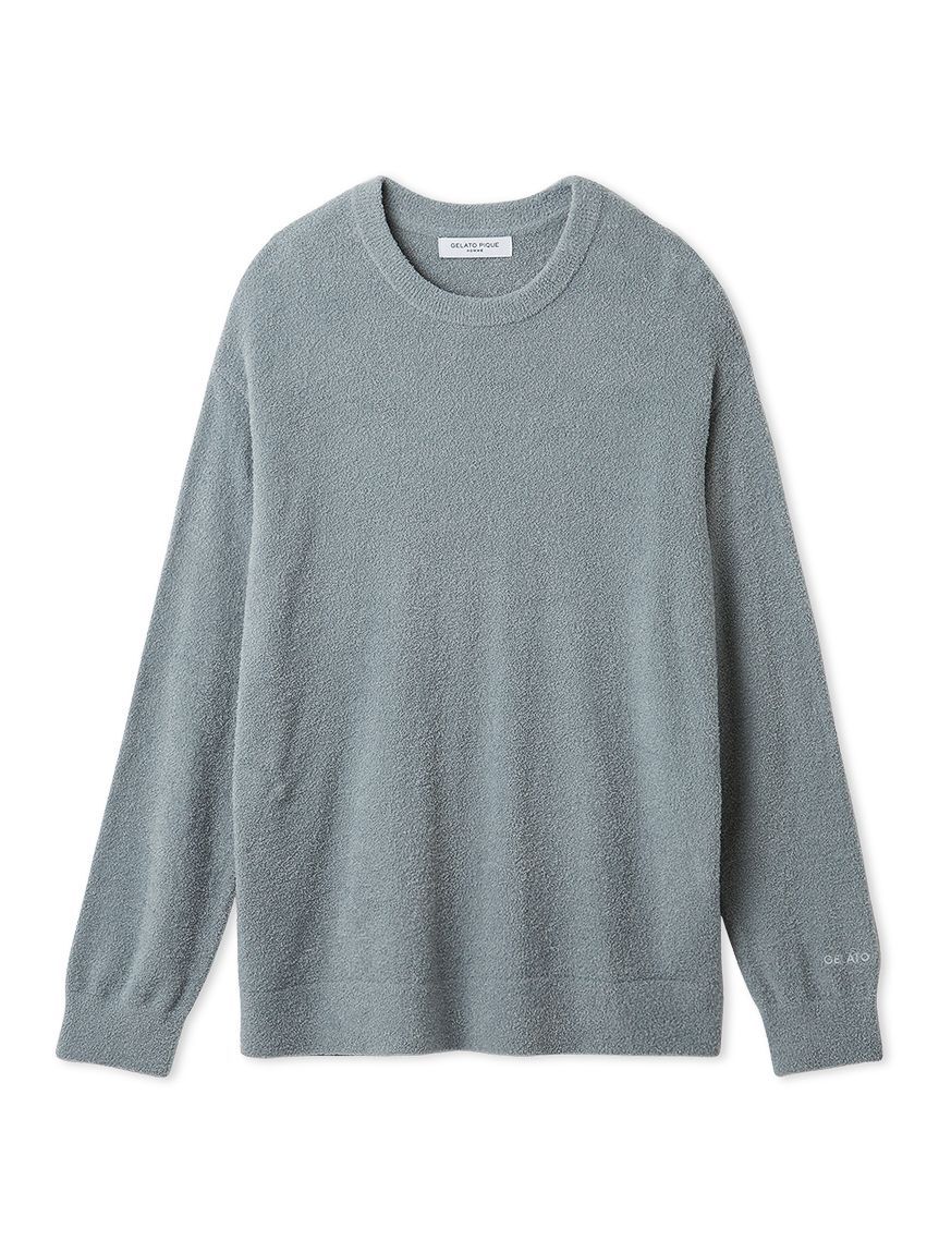 GELATO PIQUE HOMME「【HOMME】調温スムーズィープルオーバー」|プルオーバー|BLU