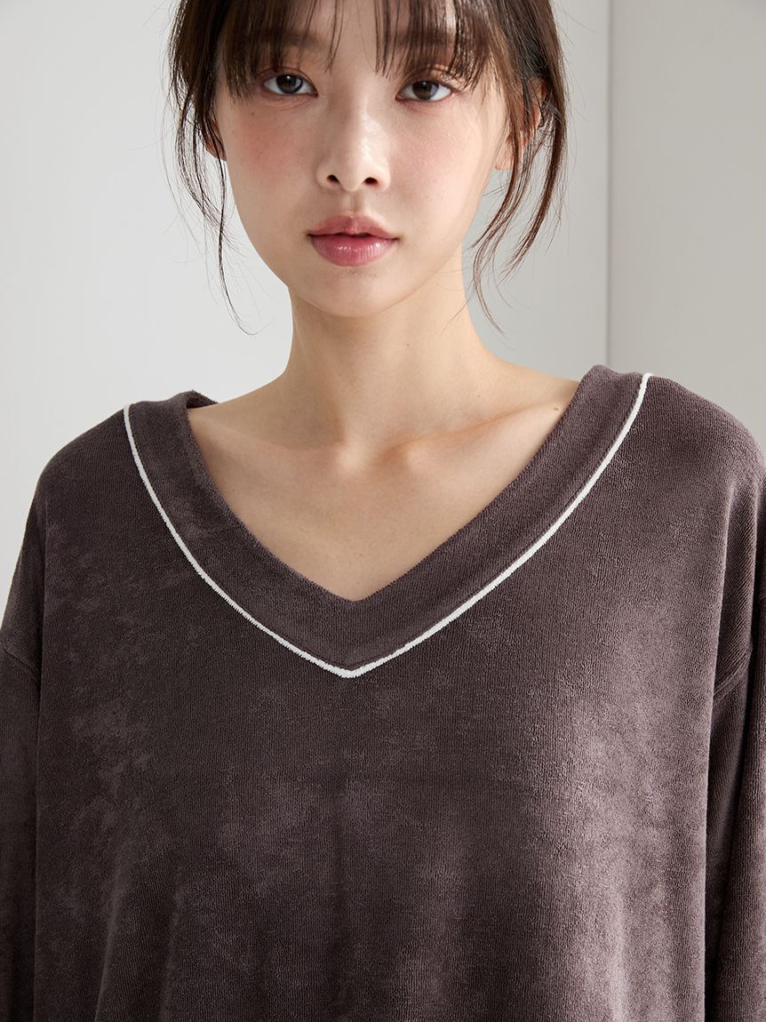 gelato pique「パイルワンピース」|ルームウェア|