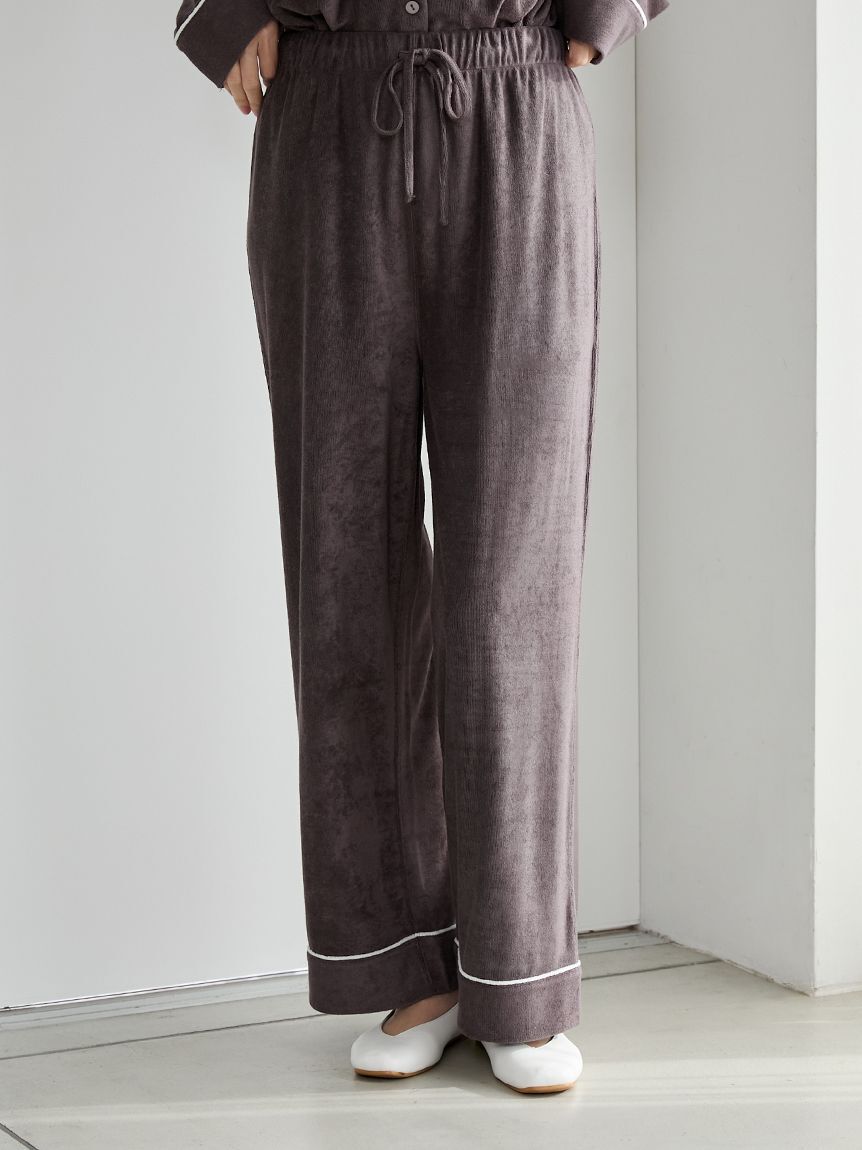 gelato pique「パイルロングパンツ」|ルームウェア|