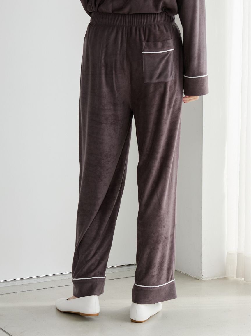 gelato pique「パイルロングパンツ」|ルームウェア|