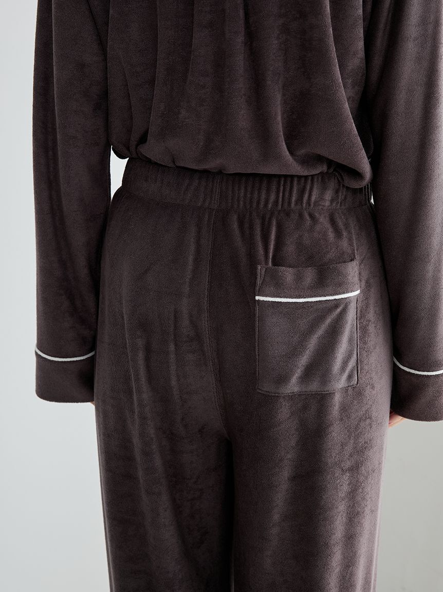 gelato pique「パイルロングパンツ」|ルームウェア|