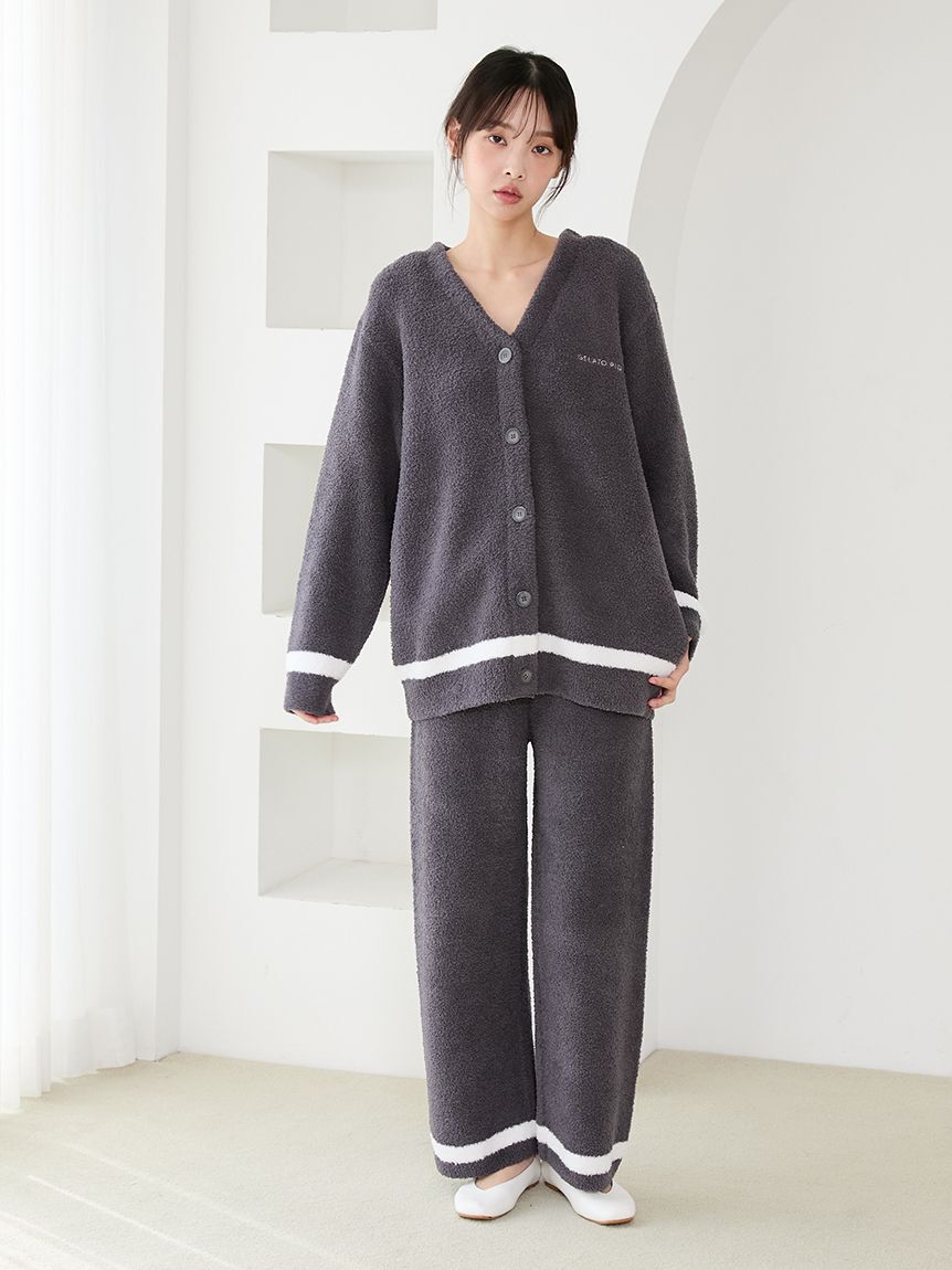 gelato pique「ベビモココットンプレーティングロングパンツ」|ルームウェア|