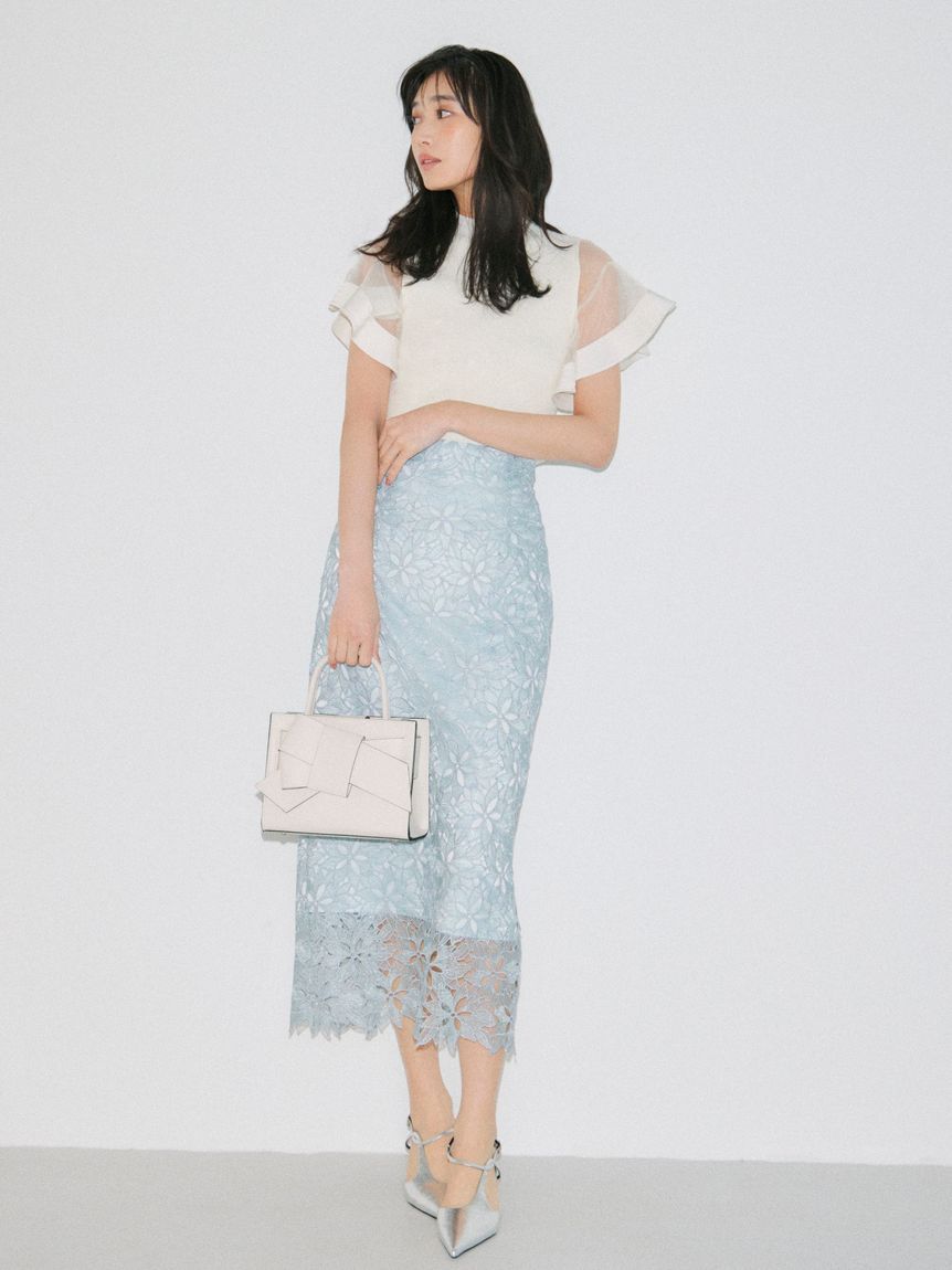 FRAY I.D「【ルエル】リボンミドルバッグ」|ハンドバッグ|