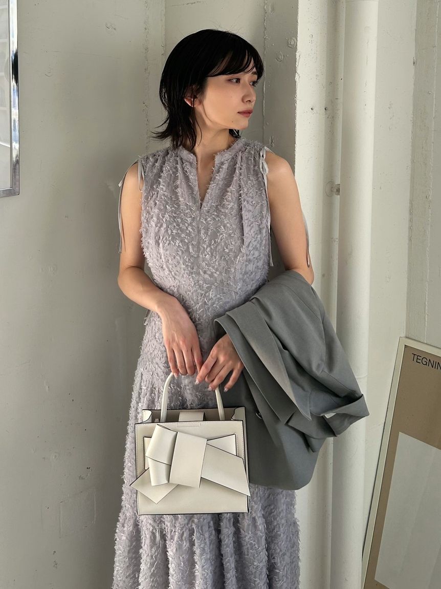 FRAY I.D「【ルエル】リボンミドルバッグ」|ハンドバッグ|