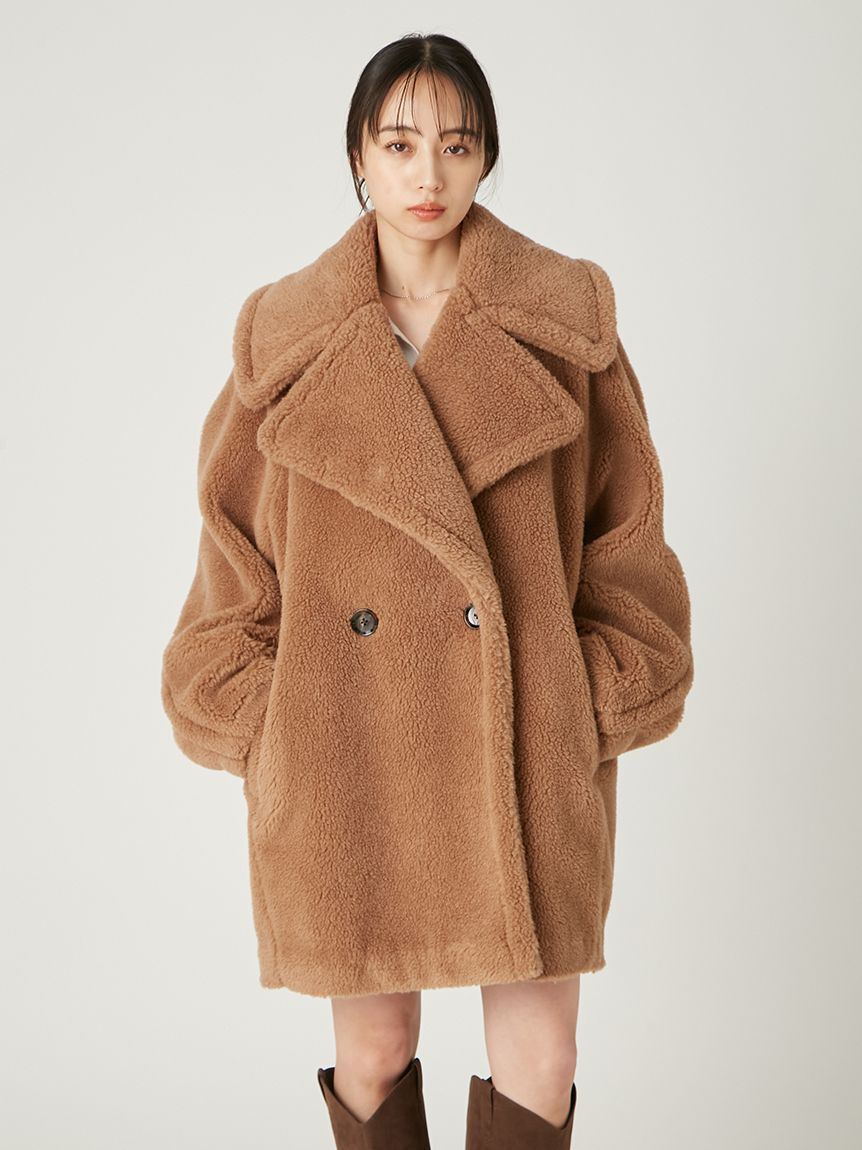 ECOPELボアミドルコート（FRAY I.D）｜ルミネのファッション通販