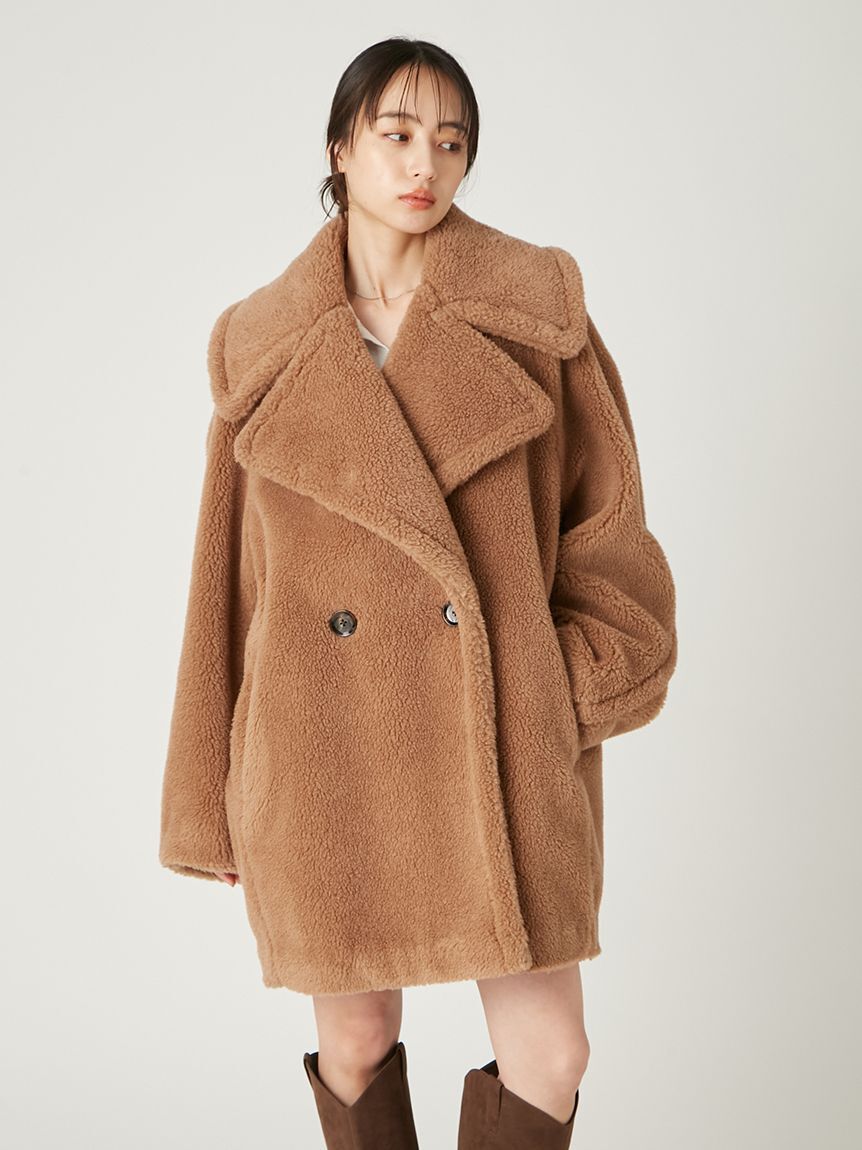 ECOPELボアミドルコート（FRAY I.D）｜ルミネのファッション通販