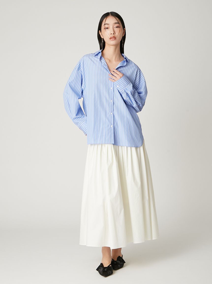 FRAY I.D「ストライプスタンダードシャツ」|シャツ・ブラウス|