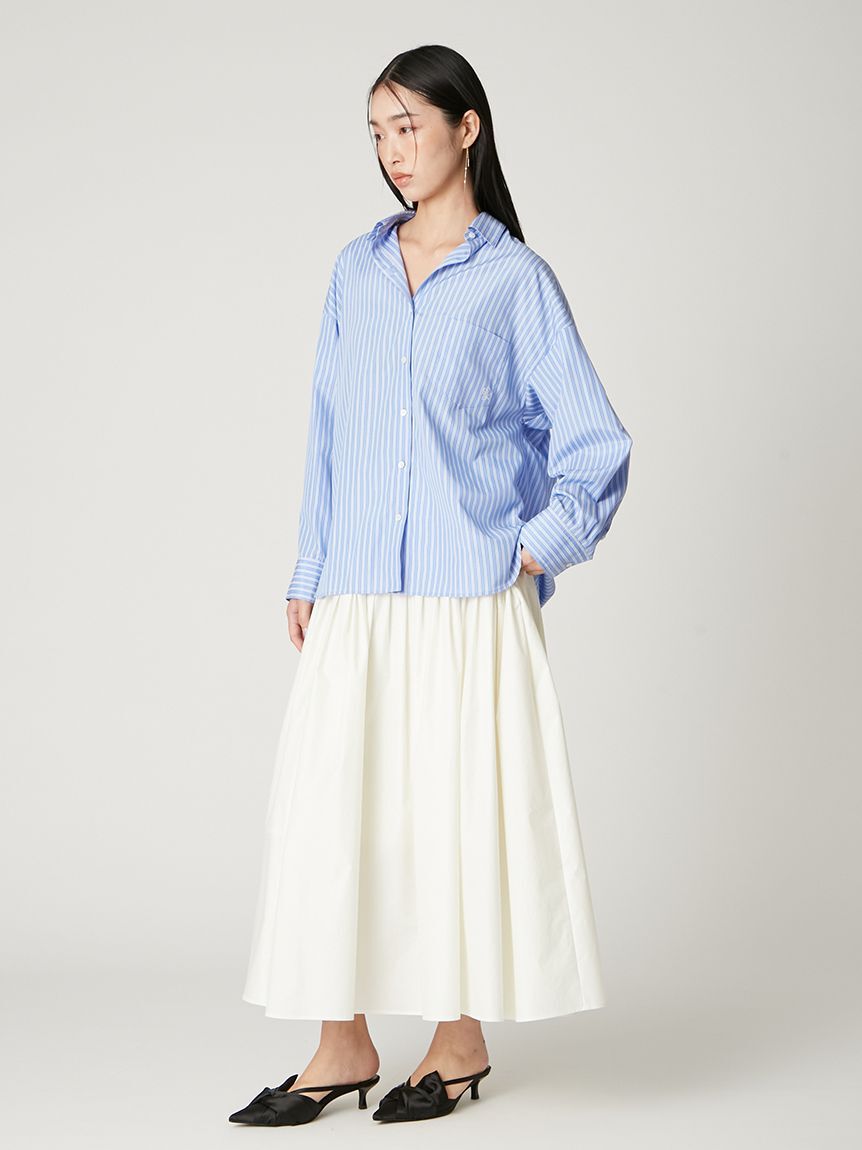 FRAY I.D「ストライプスタンダードシャツ」|シャツ・ブラウス|