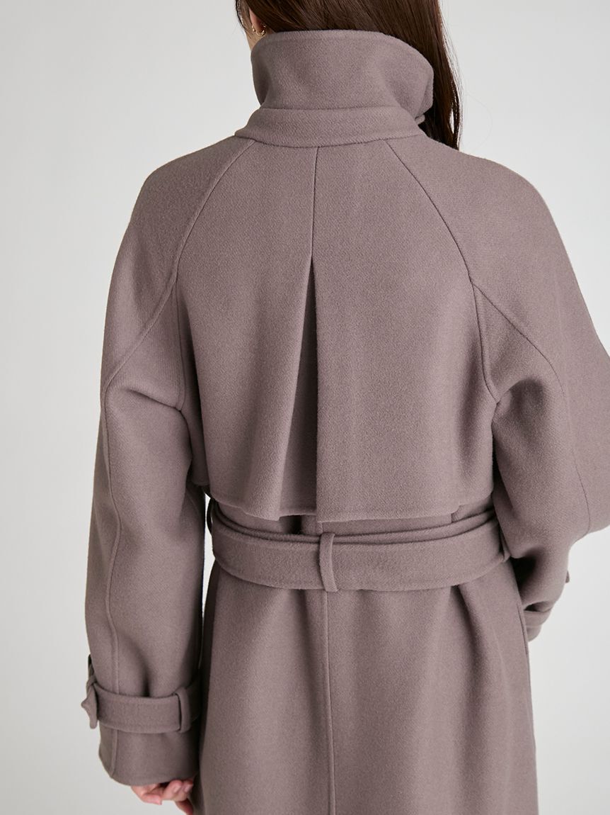 ウール混ロングトレンチコート（CELFORD）｜ルミネのファッション通販