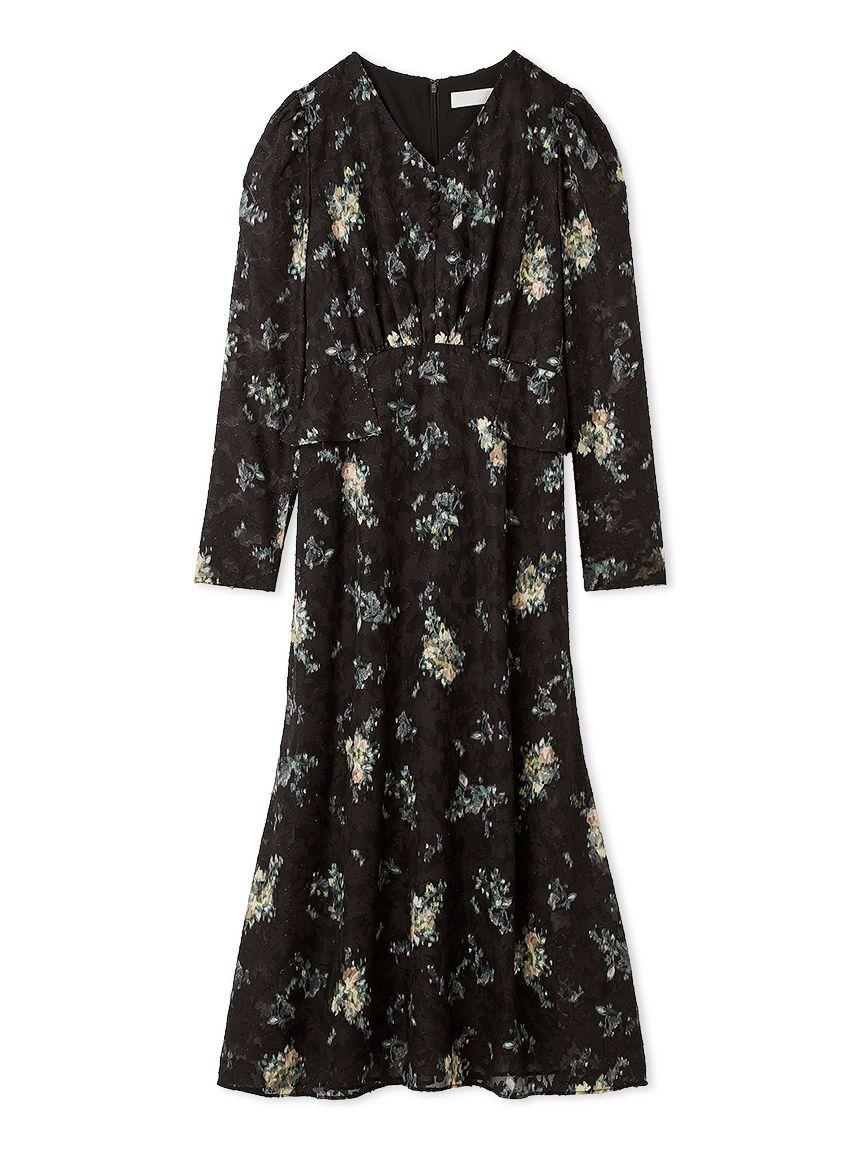 CELFORD「ウエストペプラムデザインワンピース」|ワンピース|BLK