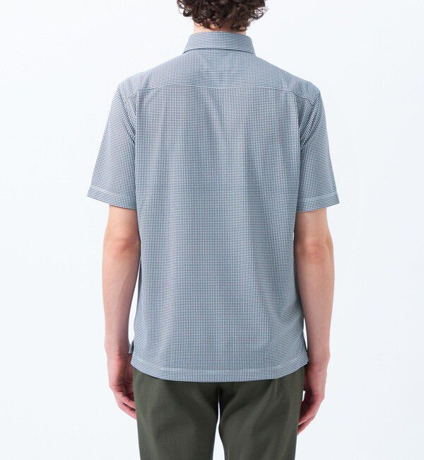 MACKINTOSH PHILOSOPHY「トロッター 鹿の子ジャージー プリント柄バリエーション ボタンダウンポロ」|ポロシャツ|