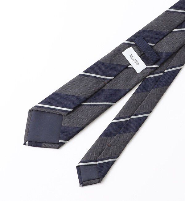 MACKINTOSH PHILOSOPHY「メランジレジメンタル レギュラータイ」|ネクタイ・蝶ネクタイ|