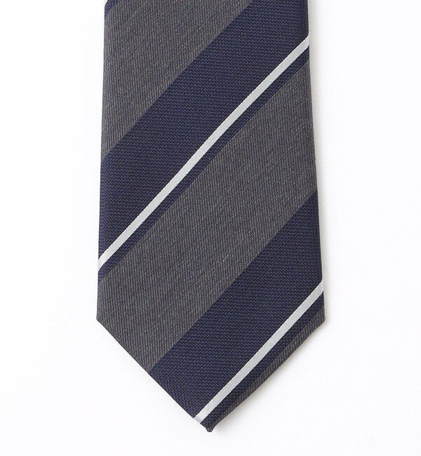 MACKINTOSH PHILOSOPHY「メランジレジメンタル レギュラータイ」|ネクタイ・蝶ネクタイ|