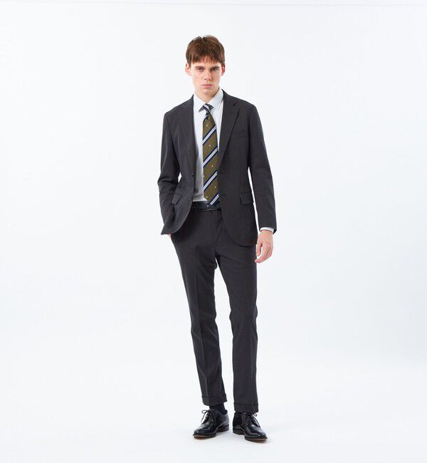 MACKINTOSH PHILOSOPHY「コーギー&times;ストライプ レギュラータイ」|ネクタイ・蝶ネクタイ|