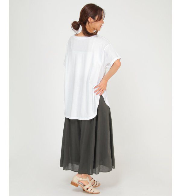 ikka「ロゴプリントチュニック」|その他|