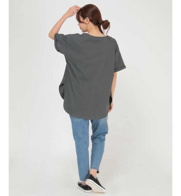 ikka「ロゴプリントチュニック」|その他|