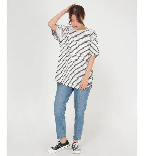 ikka「ロゴプリントチュニック」|その他|