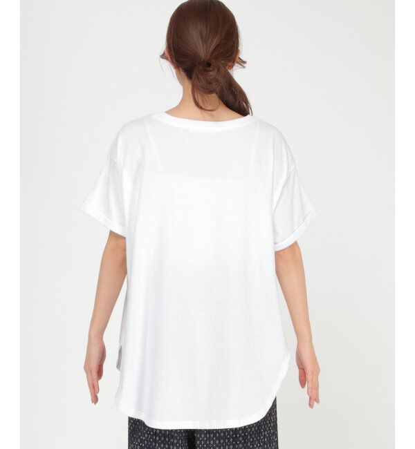 ikka「ロゴプリントチュニック」|その他|