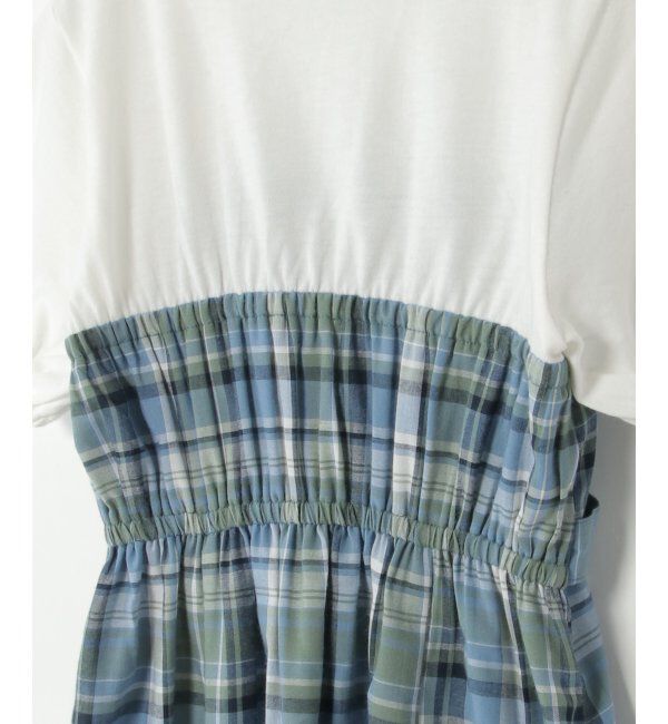 ikka kids「サイドタブドッキングワンピース（120~160cm）」|スカート|