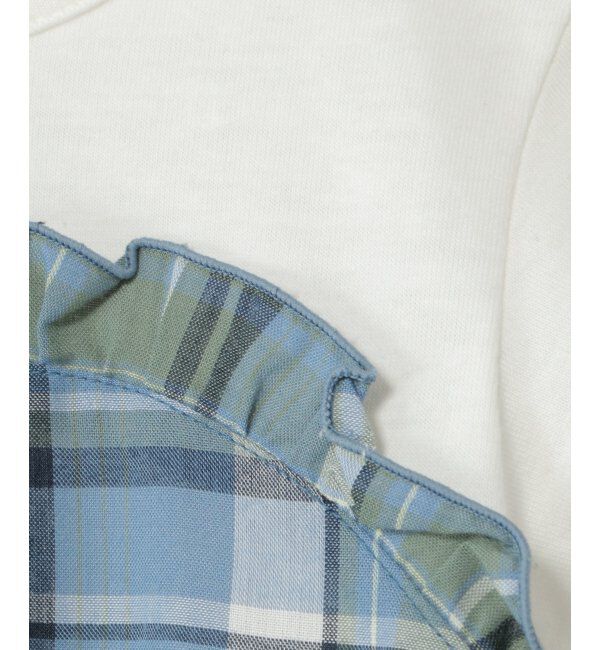 ikka kids「サイドタブドッキングワンピース（120~160cm）」|スカート|