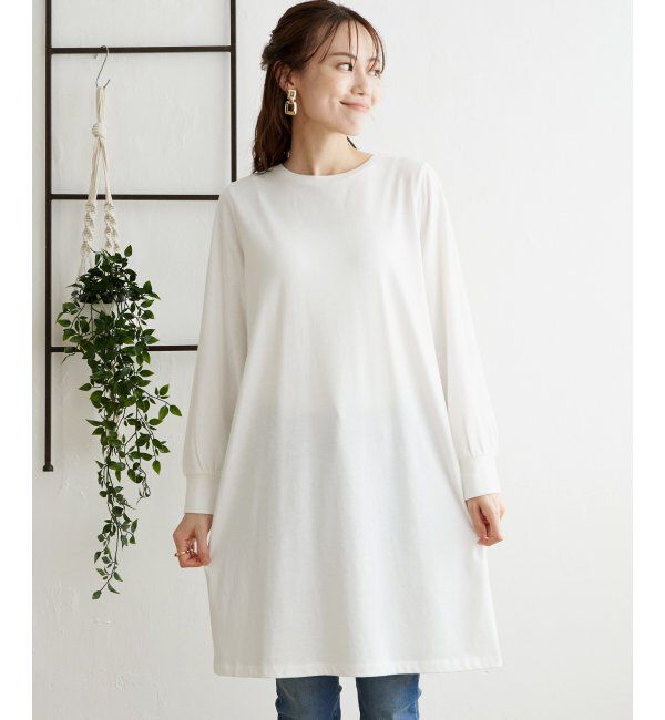 ikka「【2点セット】ニットベストアンサンブルワンピース」|ワンピース|