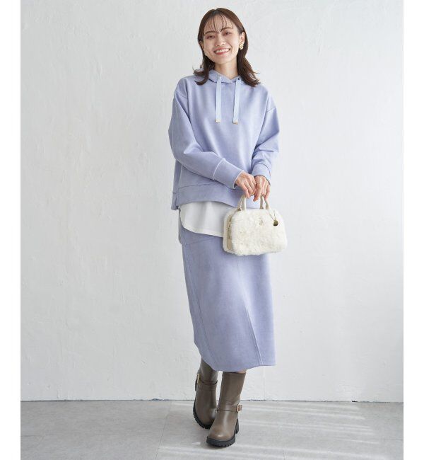 ikka「GOKU楽スエードスカート」|スカート|