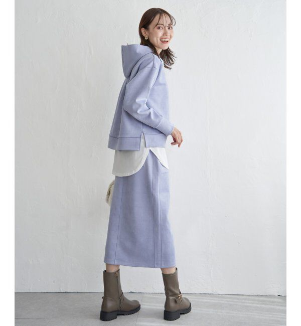 ikka「GOKU楽スエードスカート」|スカート|