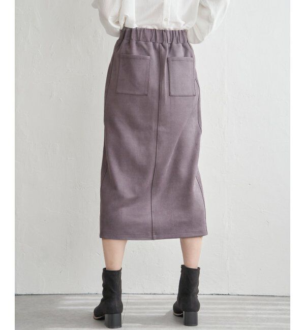 ikka「GOKU楽スエードスカート」|スカート|