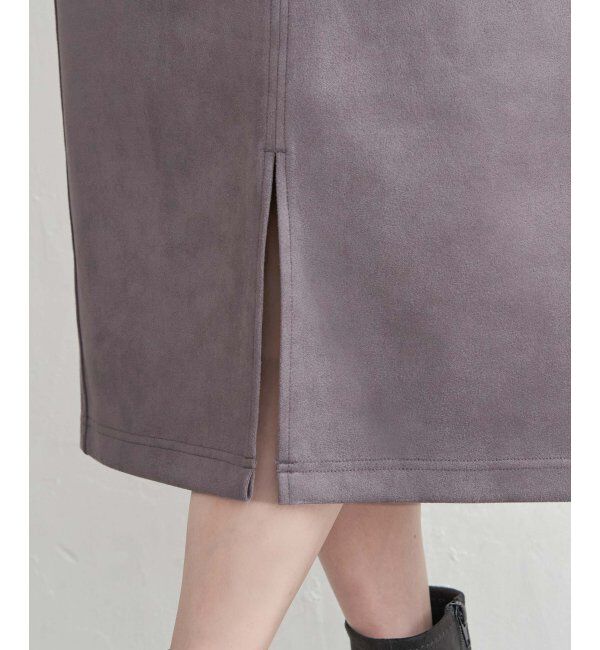 ikka「GOKU楽スエードスカート」|スカート|