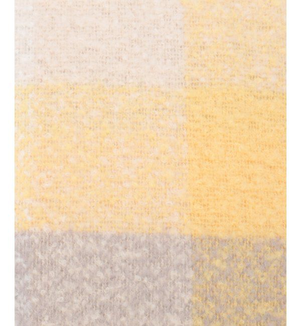 Lbc with Life「カラーブロックストール」|マフラー|