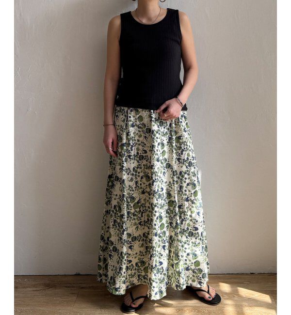 Lbc with Life「プリントマーメイドスカート」|スカート|