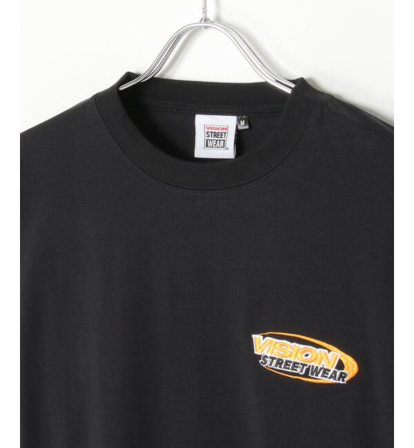VENCE share style「VISION STREET WEAR ヴィジョンストリートウェア ロゴ袖プリントロンTシャツ」|Tシャツ・カットソー|