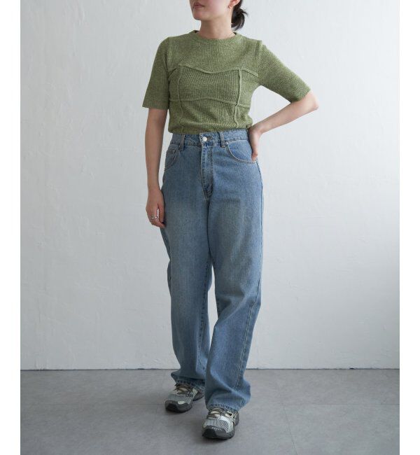 VENCE share style「ニットビスチェドッキングプルオーバー」|タンクトップ|