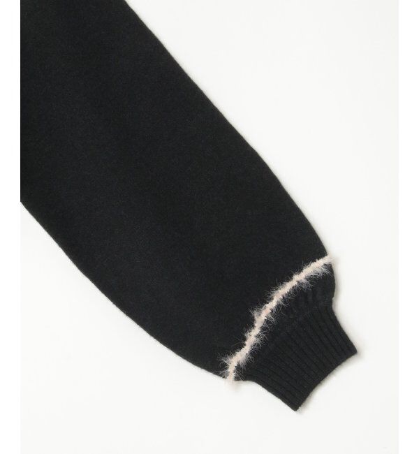 VENCE share style「アルパカタッチラインフェザープルオーバー」|ニット・セーター|