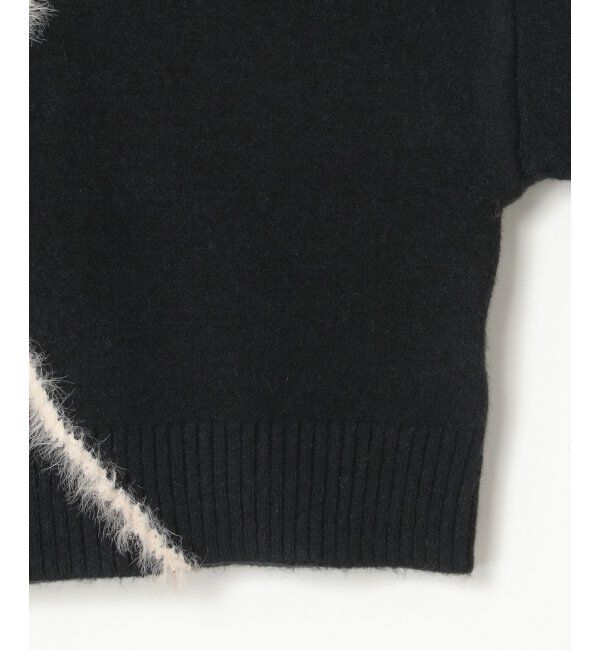 VENCE share style「アルパカタッチラインフェザープルオーバー」|ニット・セーター|