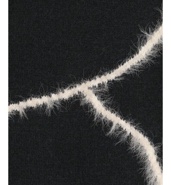 VENCE share style「アルパカタッチラインフェザープルオーバー」|ニット・セーター|