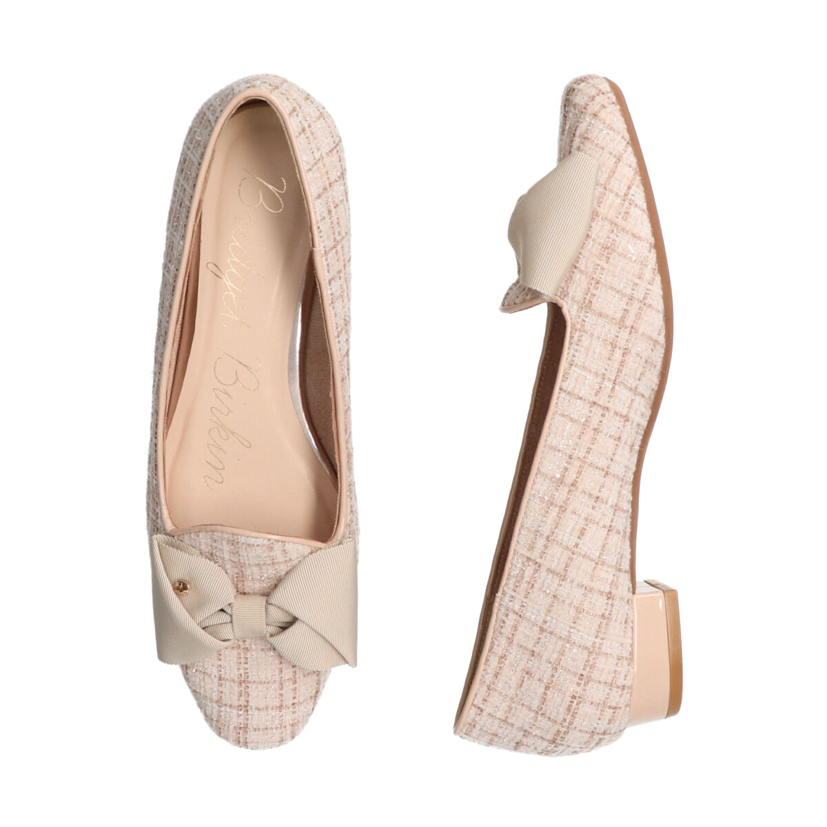 Bridget Birkin「【Bridget Birkin】リボンローファーパンプス」|ローファー|