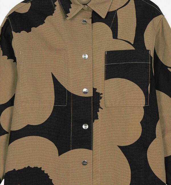 Marimekko「Abstraktio Unikko シャツ」|シャツ・ブラウス|