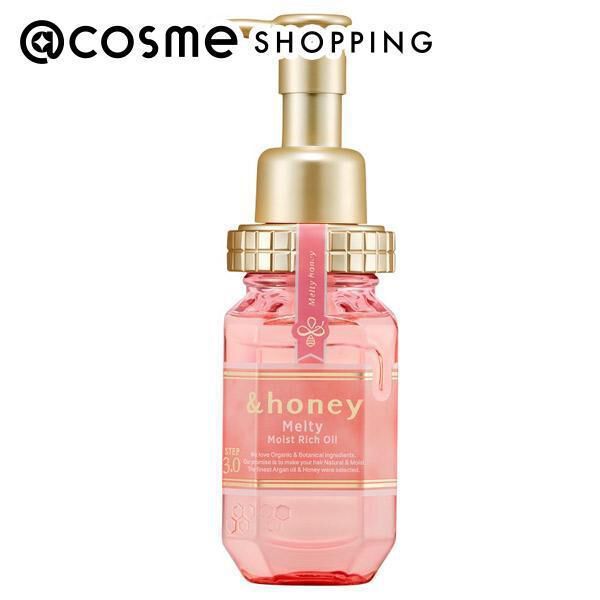 &honey（アンドハニー）「&honey（アンドハニー） &honey Melty モイストリッチヘアオイル3.0 本体/ベルベットローズハニー (100ml)」|洗い流さないトリートメント|その他