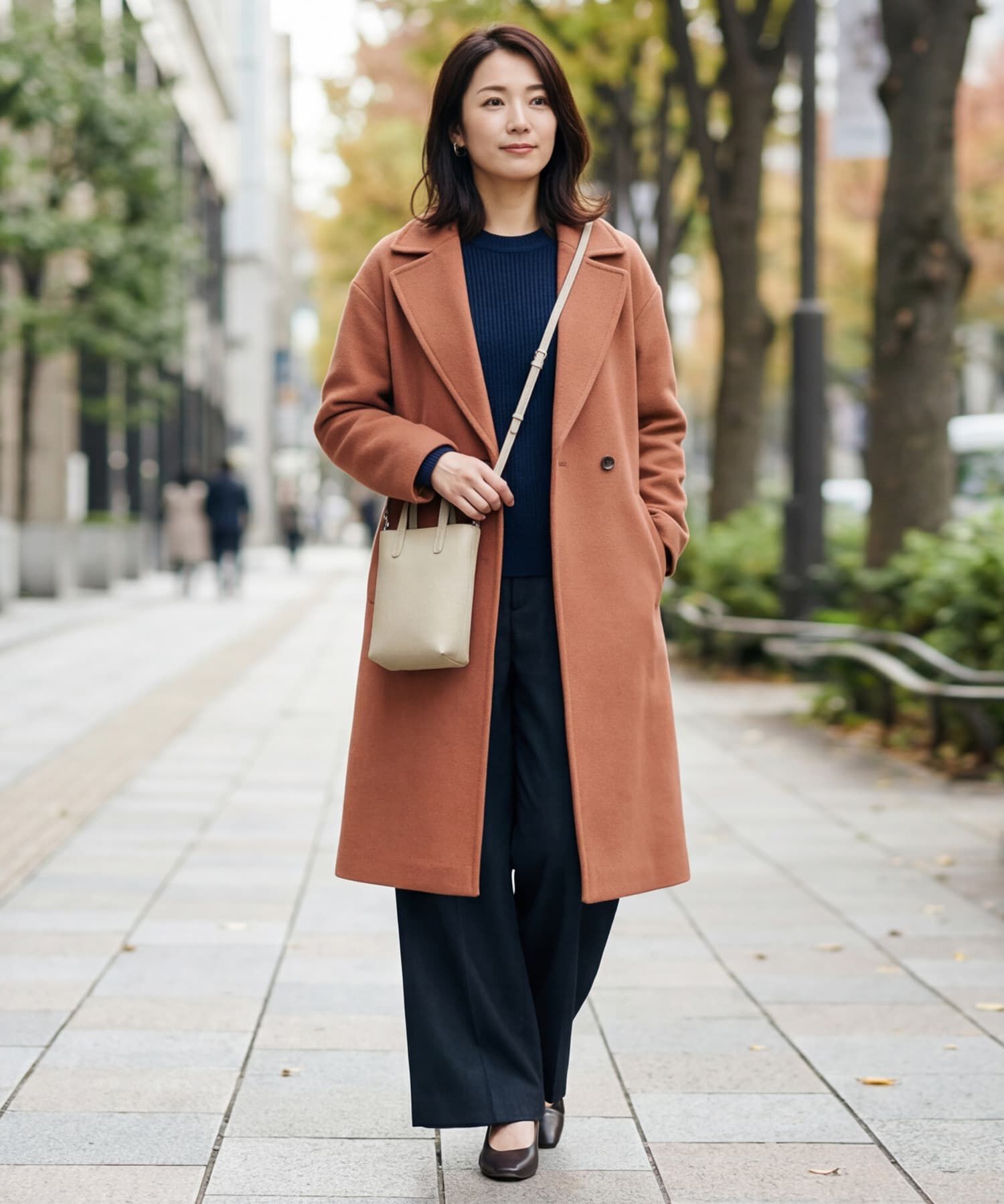 STYLE DELI「【DELI by】リアルレザーミニマルスクエアショルダーバッグ」|ショルダー・メッセンジャー|